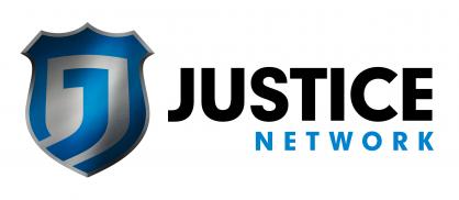 Justice Network Logo: White Background